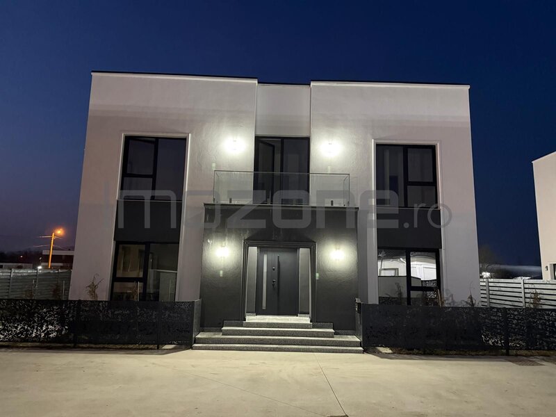 Otopeni, comision 0%, vila individuala 4 camere, finisata complet, toate utilitatile.